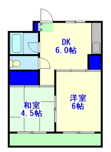 第3吉岡マンション【2階】の間取り
