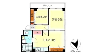 O・Sビル【2階】の間取り