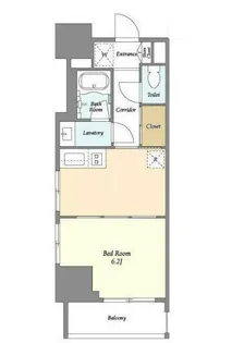 ラ・メゾン川崎参番館【4階】の間取り