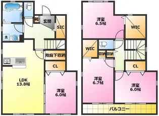神奈川県川崎市中原区中丸子【一戸建】の外観