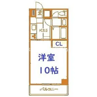 ローズマンションR&A【4階】の間取り