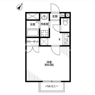 アムール Petit【1階】の間取り