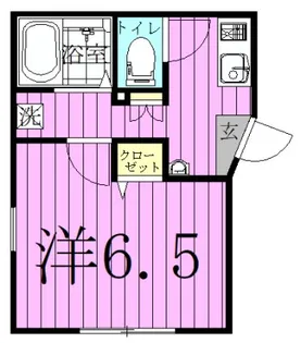 グランクオール北千住【1階】の間取り
