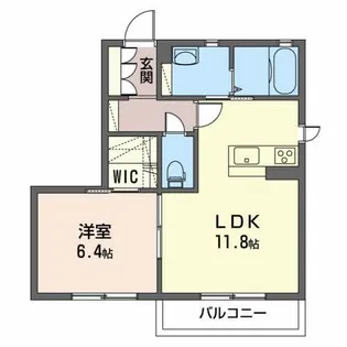 メゾン・ボアジュイール【1階】の間取り