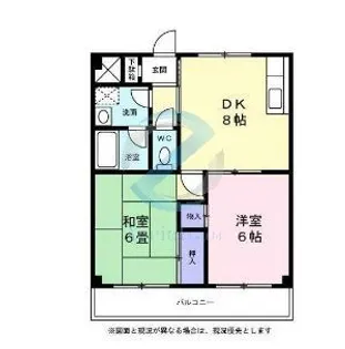 東京都江戸川区中葛西5【マンション】の間取り