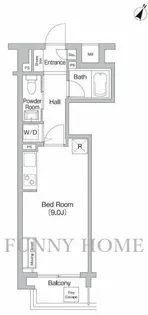 東京都世田谷区三軒茶屋2【マンション】の間取り