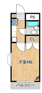 エトワール矢城C棟【3階】の間取り