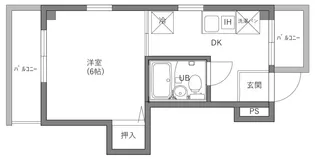 ベルメゾン【2階】の間取り