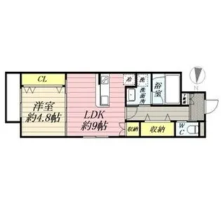 LA・LA【3階】の間取り