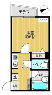 ピア見次公園【1階】の間取り