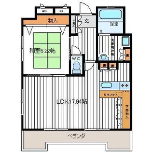あさか【3階】の間取り
