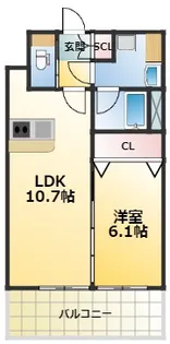 PHOERME城北公園【9階】の間取り