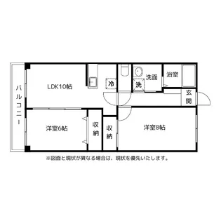 カーサエスペランサIII【2階】の間取り