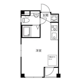 オルフェ月島【3階】の間取り