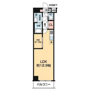 東京都足立区西新井6【マンション】の間取り