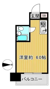 VIF藤沢【5階】の間取り