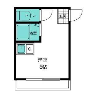 アネックス府中【4階】の間取り
