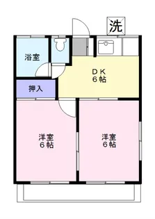 第一グリーンハイツ【2階】の間取り