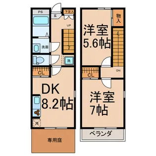 ヴェルコメン IIの間取り