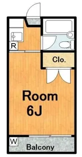 フラット泉【1階】の間取り