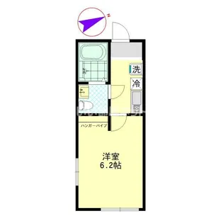グランディール磯子【1階】の間取り