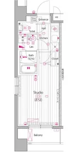 ガーラ・アヴェニュー明大前【9階】の間取り