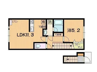 COTAN(コタン)【2階】の間取り