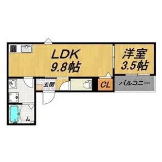 LECOCON稲沢IV【2階】の間取り