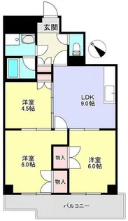 プロント【4階】の間取り