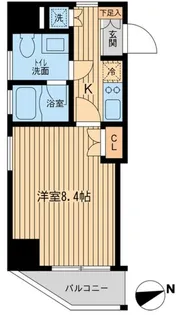 レジデンス大森【2階】の間取り