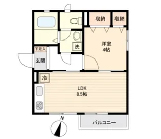 TsCOURT【3階】の間取り