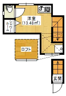 サークルハウス江古田壱番館【2階】の間取り