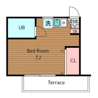 ハイ・ピュア野沢【1階】の間取り