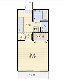 サンシャイン小松島【1階】の間取り