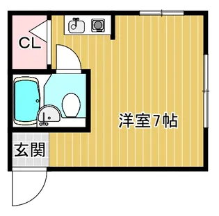 チェリーハイム都島【3階】の間取り