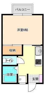 アネックスヤハタ【2階】の間取り