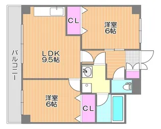レポーゼI【4階】の間取り