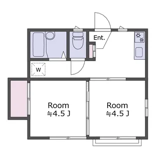 サンハイム【2階】の間取り