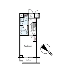 グリアス横浜・三ツ沢公園【2階】の間取り