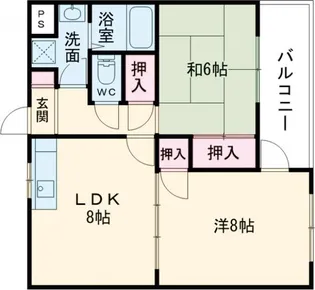 さくら【2階】の間取り