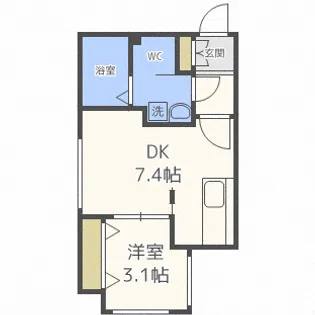 CentRise(セントライズ)【3階】の間取り