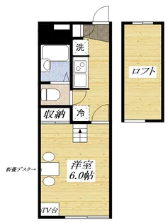 フェリーチェ【1階】の間取り