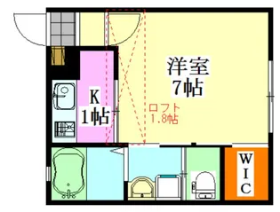 フォルス27【2階】の間取り