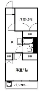 JUN東久留米【2階】の間取り