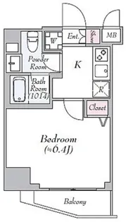 AZEST亀有【5階】の間取り