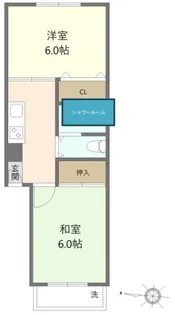 麻布ローヤルコーポ【5階】の間取り