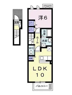ル・グラン II【2階】の間取り