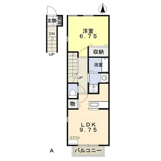 キャトルセゾン【2階】の間取り