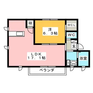 amuser【2階】の間取り