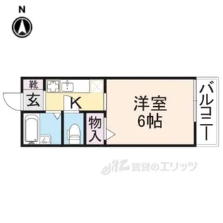 フルール22【2階】の間取り
